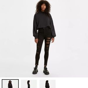 Mile High Super Skinny Levi Jeans